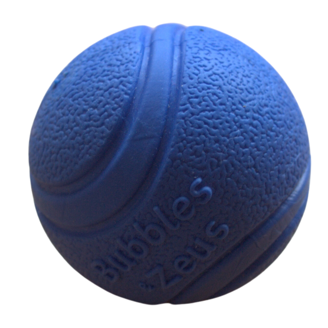 BUBBLES & ZEUS DOG BALL SINGLE 6.9CM