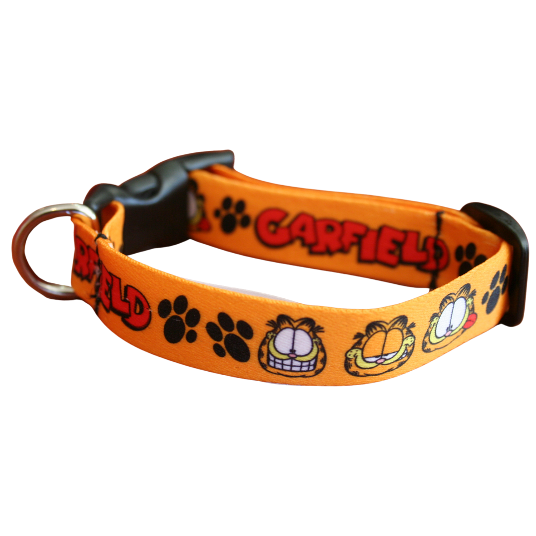 Garfield webbing cat collar