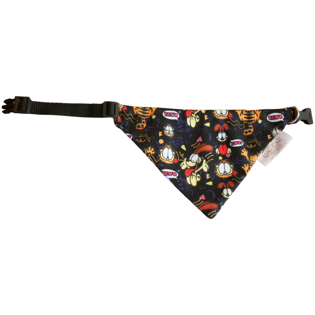 Garfield Dog Bandana - Black