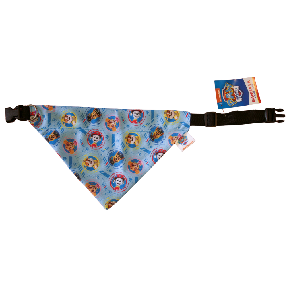 Paw Patrol Blue Bandana Collar