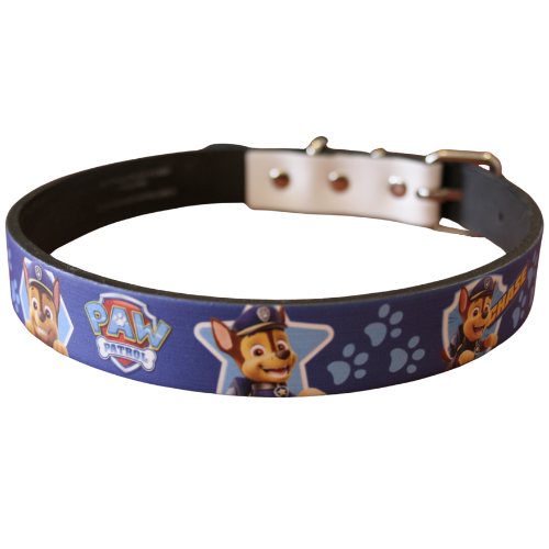 Paw Patrol Chase Leather Collar